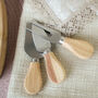 Valentines Cheeseboard With Knives Set, Brie Mine, thumbnail 3 of 8