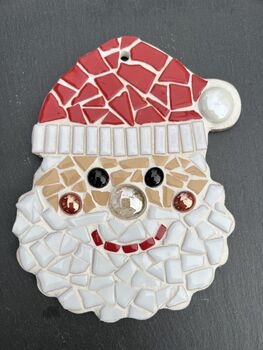 Father Christmas Mosaic Craft Kit, 2 of 5