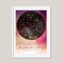 Personalised Family Constellation Clouds Print, thumbnail 2 of 8
