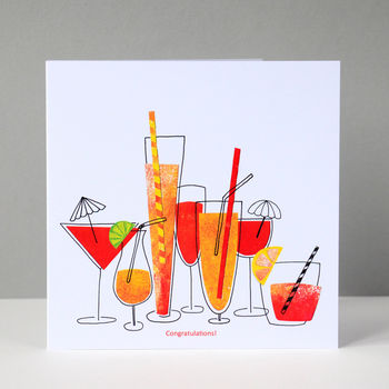 Congratulations Cocktails Card, 6 of 8