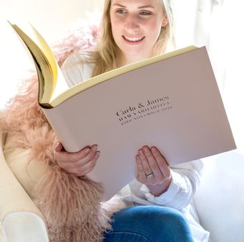 Luxury Large Leather Wedding Album, 7 of 8