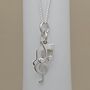 Sterling Silver Music Charms Necklace, thumbnail 2 of 3