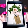 Scented Blush Everlasting Rose Personalised 30th Birthday Card, thumbnail 9 of 11