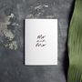 'Mr And Mr' Rose Gold Foil Wedding Card, thumbnail 7 of 8