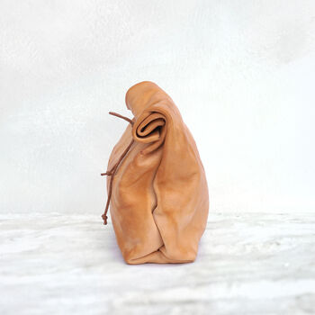 Leather Paper Bag With String Closure, 2 of 10