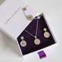 Sun Coin Gift Set | Necklace Earrings And Bracelet, thumbnail 7 of 12