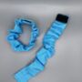 Breastfeeding Scrunchie Light Blue Cotton, thumbnail 3 of 4