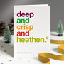 Autocorrect Pack Of Eight Funny Christmas Cards, thumbnail 5 of 10
