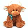 Sending You A Coo Cuddle Large Highland Brown Cow, thumbnail 1 of 4