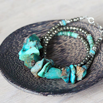 Emerald Opal And Turquoise Necklace, 10 of 12