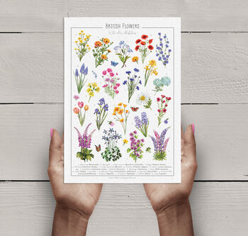 Wild Meadow Floral Art Print In Two Sizes, 3 of 3
