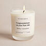 Personalised New Job Congratulations Soy Wax Candle, thumbnail 2 of 5
