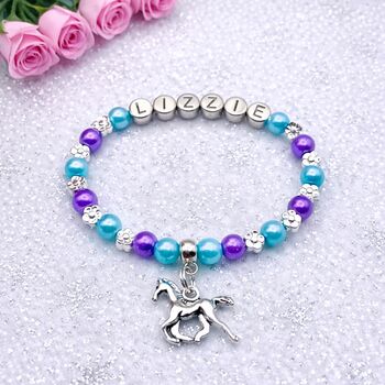Personalised Horse Bracelet Gift, 3 of 12