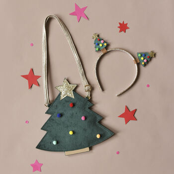 Velvet Christmas Tree Bag, 2 of 3