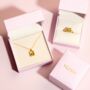 Pink Ruby And Amethyst Pear Cut Pendant Necklace In Sterling Silver And Gold Vermeil, thumbnail 11 of 11