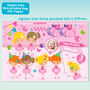 Personalised Little Ballerina Birthday Jigsaw Puzzle, thumbnail 3 of 11