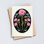 Language Of Flowers Botanical Greeting Cards Eight Pack, thumbnail 3 of 6