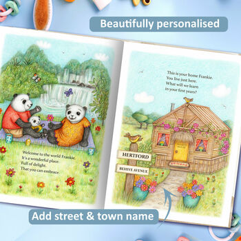 Welcome To The World Personalised Book For Toddlers, 4 of 12