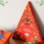 English Tea Shop Triangular Red Advent Calendar, thumbnail 2 of 3