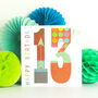 Sparkly 13th Birthday Card, thumbnail 4 of 5