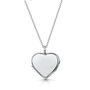 Personalised Sterling Silver Heart Locket With Diamond, thumbnail 10 of 12