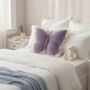 Velvet And Lace Butterfly Cushion, thumbnail 5 of 10