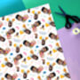 Fresh Prince Wrapping Paper – 90s Hip Hop Gift Wrap, thumbnail 1 of 6