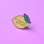 Slightly Bitter Enamel Pin Badge, thumbnail 2 of 4