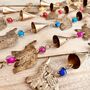 Large Recycled Brass Elephant Wind Chime Bells, thumbnail 7 of 8