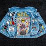 Baby Boy Personalised Hand Painted Denim Jacket, thumbnail 1 of 11