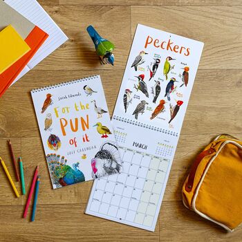 2027 'For The Pun Of It' Wall Calendar UK Edition, 4 of 4