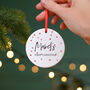Personalised First Christmas Stars Decoration, thumbnail 2 of 2