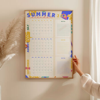 Summer Holiday Wall Planner 2024, Summer Bucket List, 9 of 9