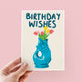 Glug Jug Birthday Wishes Card, thumbnail 1 of 3