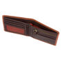 Men's Rfid Secure Leather Wallet With Zipped Pocket, thumbnail 2 of 2
