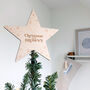 Personalised Family Christmas Tree Topper, thumbnail 1 of 6