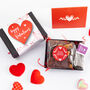 Happy Valentines Mini Vegan Brownie And Tea Gift, thumbnail 2 of 2