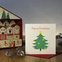 Merry/Bright Set Of Six Mixed Design Christmas Cards, thumbnail 8 of 10