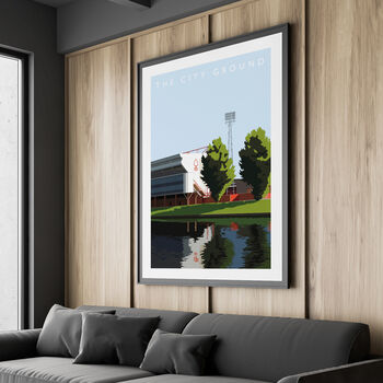 Nottingham Forest City Ground Poster, 3 of 8