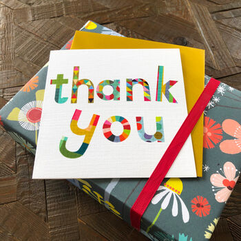 Glossy Thank You Card, 4 of 5