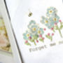 Single Lady's Handkerchief: Forget Me Not, thumbnail 2 of 2