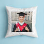 Personalised Graduation Photo Cushion Cover, thumbnail 1 of 3
