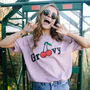 Groovy Women's Slogan T Shirt With Cherries, thumbnail 1 of 4