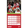 Official Arsenal Fc 2025 Personalised Calendar, thumbnail 2 of 4