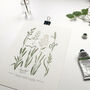 Set Of Two Wildflower And Meadow Grass Charts Prints, thumbnail 3 of 3