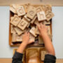 Handcrafted Wooden Alphabet Cuboids In Natural, thumbnail 2 of 9