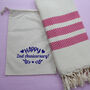 Personalised Soft Cotton Sofa Throw Blanket, thumbnail 6 of 10