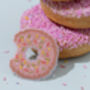 Make Your Own Donut Brooch Cross Stitch Kit, thumbnail 4 of 7
