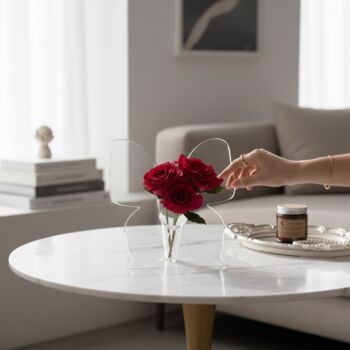 Belle Butterfly Acrylic Vase, 3 of 12