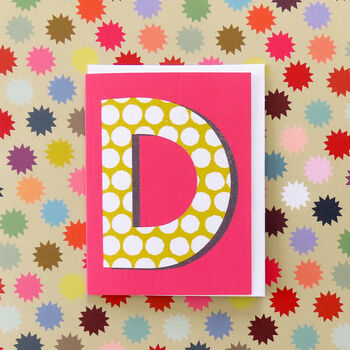 Mini D Alphabet Card, 4 of 5